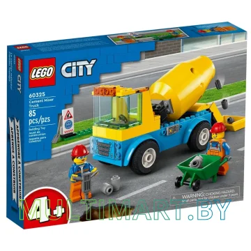 Конструктор LEGO City 60325 Бетономешалка